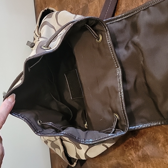 Coach Signature Jacquard Backpack 🎒 - Picture 8 of 11